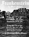 Tennessee Valley Theatre Presents Mary Shelley’s Frankenstein Adapted By Mark Scharf