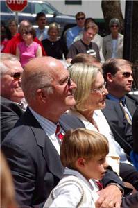 Dr. Herb and Carol Barks at building dedication