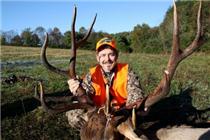 <i>Chuck Flynn from Blount County, Tenn. took the first elk in Tennessee since the last documented kill in 1865. TWRA has worked for ten years restoring a huntable population of elk to the Upper Cumberland Wildlife Management Area north of Knoxville.</i>