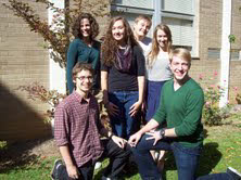 Pictured front row, from left, David Couter and Jay Echols.  In second row is Maggie Hudgins, Leica Wilde, Wes Jones and Rava Stapp.  Click to enlarge.
