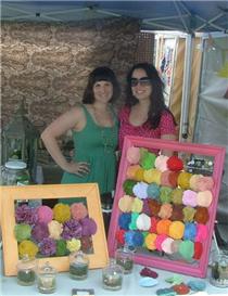 Desiree Pillsbury and Angelina Cebrian of Ophelia Terrariums are among the vendors at Chatty Crafty at the Chattanooga Green. It continues on Sunday from 10 a.m.-6 p.m. Click to enlarge. 