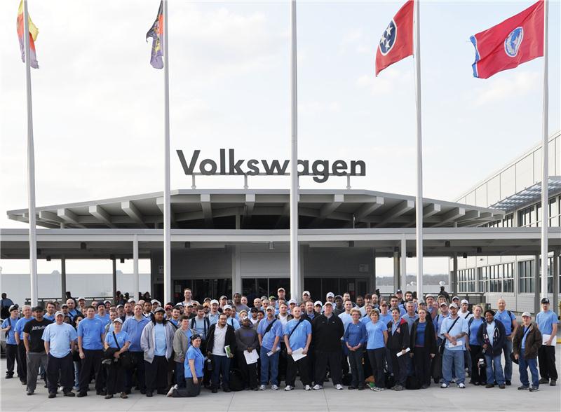 Volkswagen Chattanooga Hires First 100 New Production Team Members