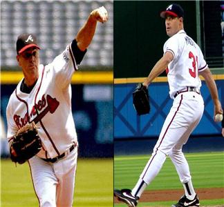 Tom Glavine and Greg Maddux
