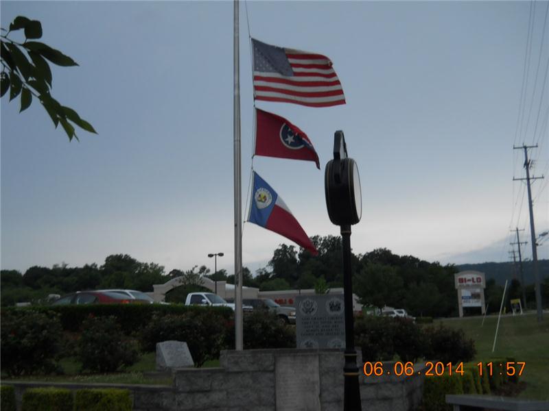 Red Bank Flies Flags At Half Mast For DDay