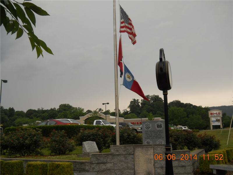 Red Bank Flies Flags At Half Mast For DDay