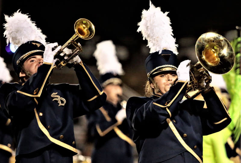 PHOTOS Soddy Daisy Band Presents "Toxic" Halftime Show