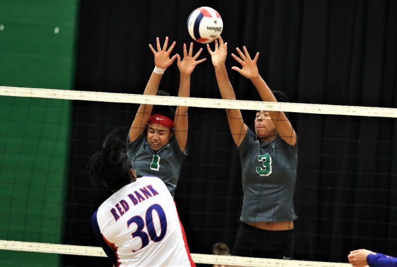 PHOTOS East Hamilton Volleyball Sweeps Red Bank