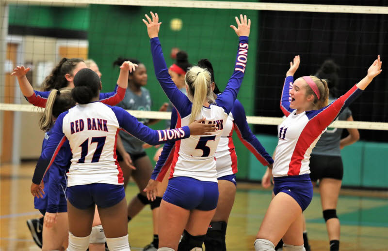 PHOTOS East Hamilton Volleyball Sweeps Red Bank
