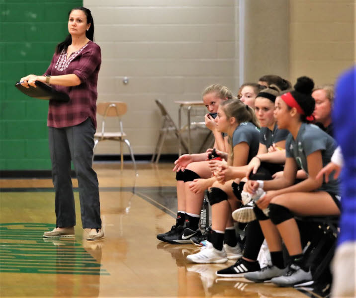 PHOTOS East Hamilton Volleyball Sweeps Red Bank