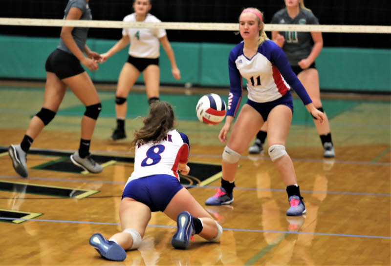 PHOTOS East Hamilton Volleyball Sweeps Red Bank