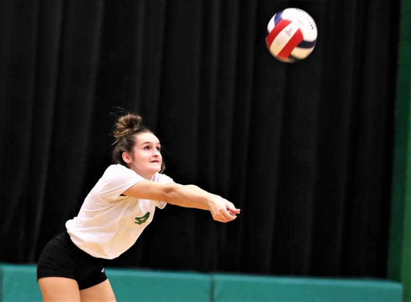 PHOTOS East Hamilton Volleyball Sweeps Red Bank
