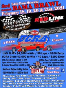 UCRA Red Line Oil 2021 Season Opener At Fort Payne Motor Speedway Announced - Vimarsana News