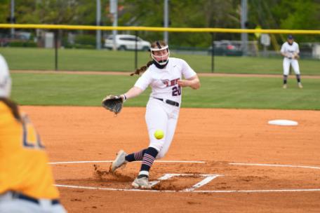  Madison Barnett pitched two complete games to help the Lady Flames sweep past the Choctaws this weekend.