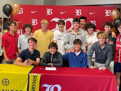 Nunes with his friends and teammates.