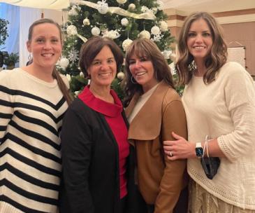 Pictured, from left: Kari Goux, Cindy Adams, Terri Owens and Kristin Pendleton 