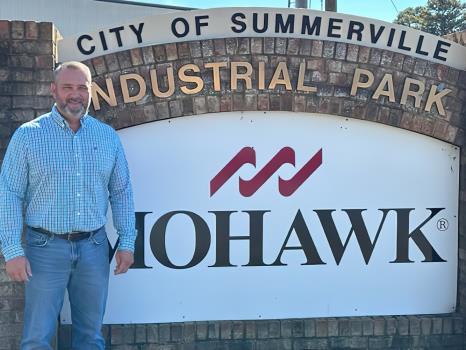 Casey Hunter to earn associate degree in May 2021 and work at Mohawk Industries