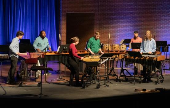 The Lee University Percussion Ensemble