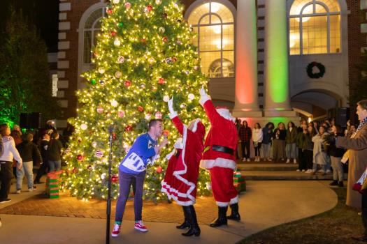 The 2022 Christmas tree lighting