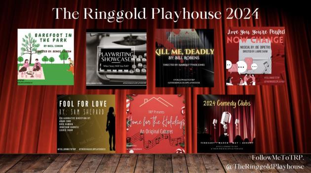 The 2024 Season at The Ringgold Playhouse will open in February at the historic Ringgold Depot downtown