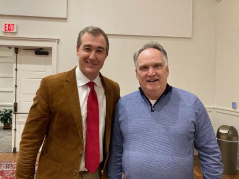 Phil Jacobs, left, has been named an assistant judge to Lookout Mountain, Ga., Judge Buddy Presley