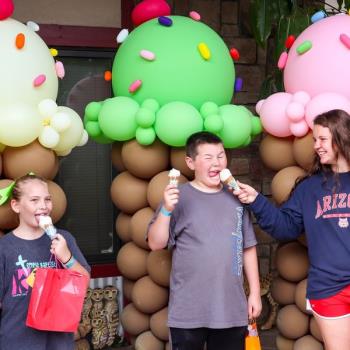 Kids at Ice Cream Safari