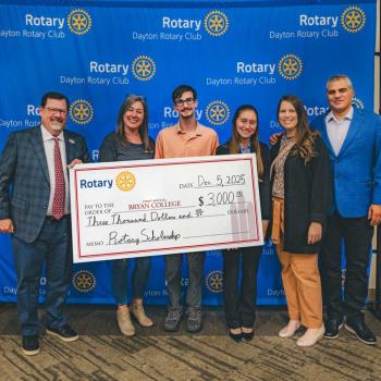 Dayton Rotary Club Awards Scholarships To Bryan College Engineering Students