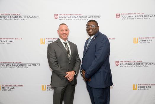 Division Chief of Professional Standards David Young and Chief John Chambers