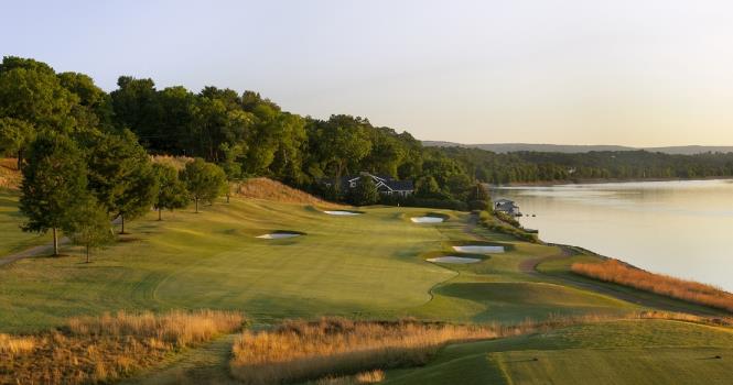 The majestic opening hole at Chattanooga Golf & Country Club, site of this week's Tennessee Women's Amateur