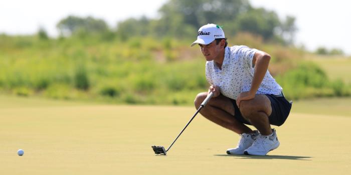 Andrew Sciortino of Brentwood is tied for 18th in the Boys' Junior PGA