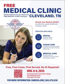 RAM Seeking Volunteers For Free, 2-Day Healthcare Clinic In Cleveland Nov. 8-9
