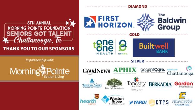Morning Pointe Foundation Thanks Sponsors For Supporting Morning Pointe Seniors Got Talent Chattanooga