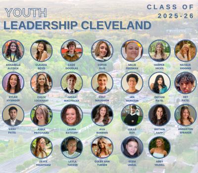 Youth Leadership Cleveland Class Of 2025-26 Selected