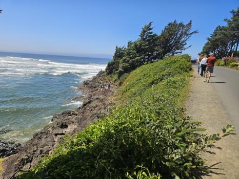 Ocean view at Yachats