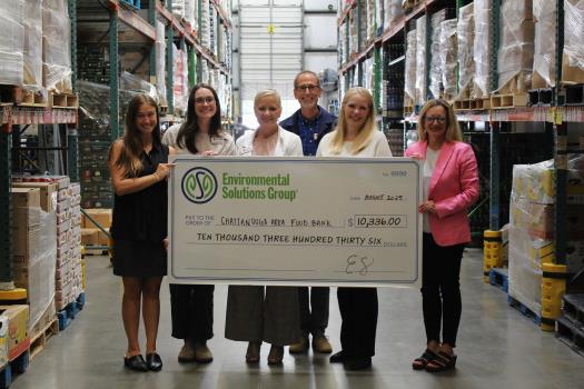 Environmental Solutions And Heil Knock Hunger Out Of The Park With Charity Softball Game