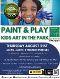 Paint & Play Kids Art In The Park At Tennessee Riverpark Is Thursday