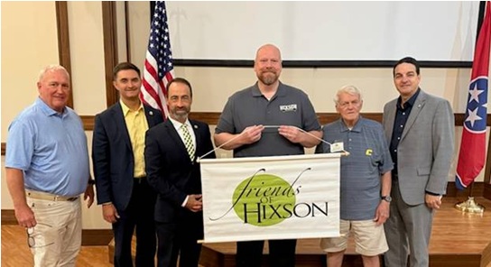 New Hixson High School Principal Daniel Lunt Speaks At Friends Of Hixson Meeting
