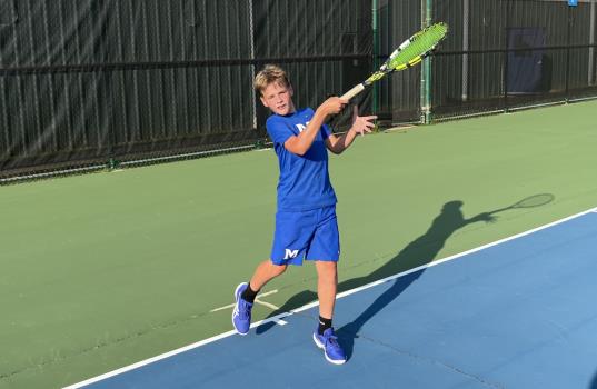 McCallie Middle Tennis Shuts Out Silverdale