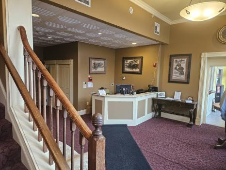 Lobby of the St. George Hotel at Weston, Ms.