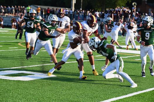 Tyner Stuns Silverdale With Late Scores, 28-27, In Opener