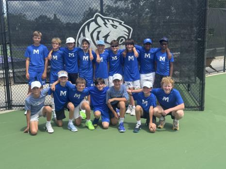 McCallie Middle School Tennis Falls To MBA Despite Wins By Raine Lyons 