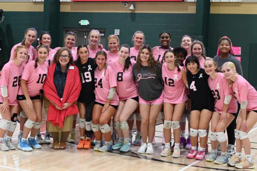 “Pink Out” Sporting Events Raise Funds For MaryEllen Locher Scholarship Fund At CHI Memorial