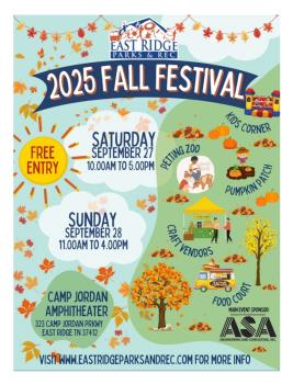City Of East Ridge Fall Festival Expands To 2 Days Of Celebration