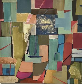 Denice Bizot - Hectic, ink on canvas