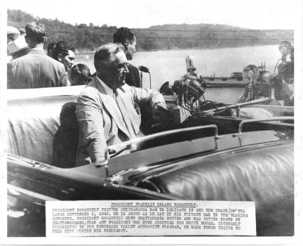 Chickamauga Dam To Celebrate 85th Anniversary; Audio Found From FDR's Dedication