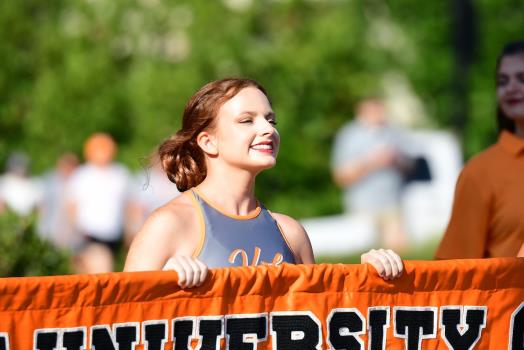 PHOTOS: UT Band Marches To Stadium
