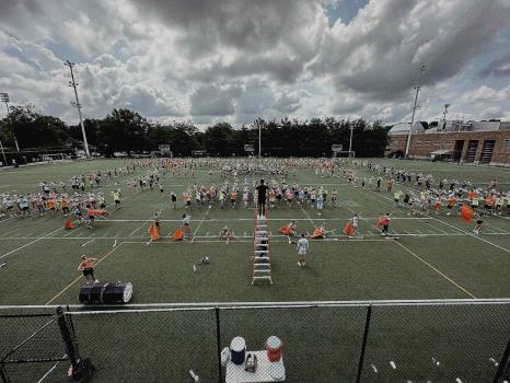 The UT band at practice. See photo gallery by James Boofer.