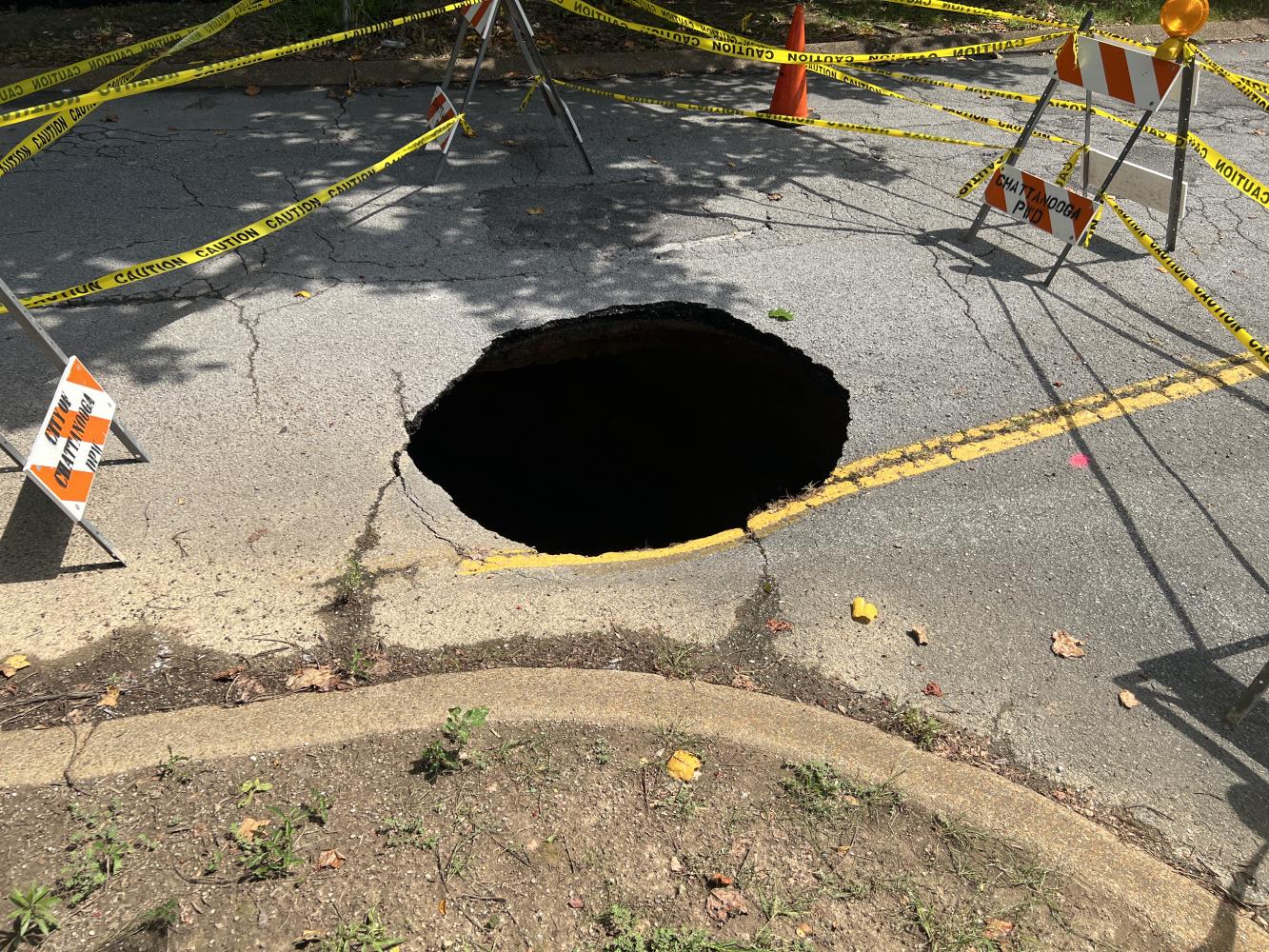Sinkhole At Heritage Landing Much Bigger Than Originally Thought