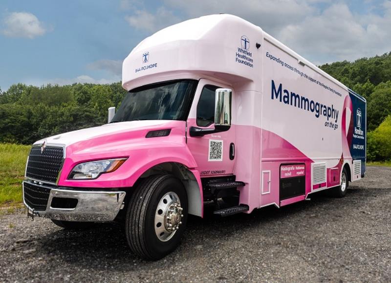 Hamilton’s Peeples Cancer Institute mobile mammography coach, "Mammography on the go"