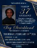 City To Celebrate Retirement Of Ivy Y. Strickland After 37 Years Of Dedicated Public Service