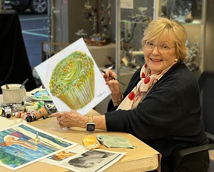 ITG Announces Artist Jennie Kirkpatrick's March Show "Don't Forget Dessert"